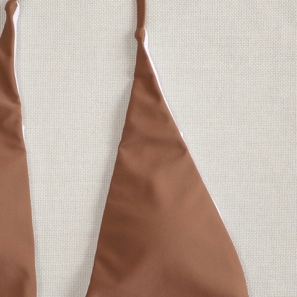 Halter Plunging One Piece Swimsuit - Picture 5 of 5